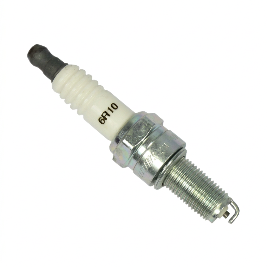 6R10 spark plug marking-side studio image