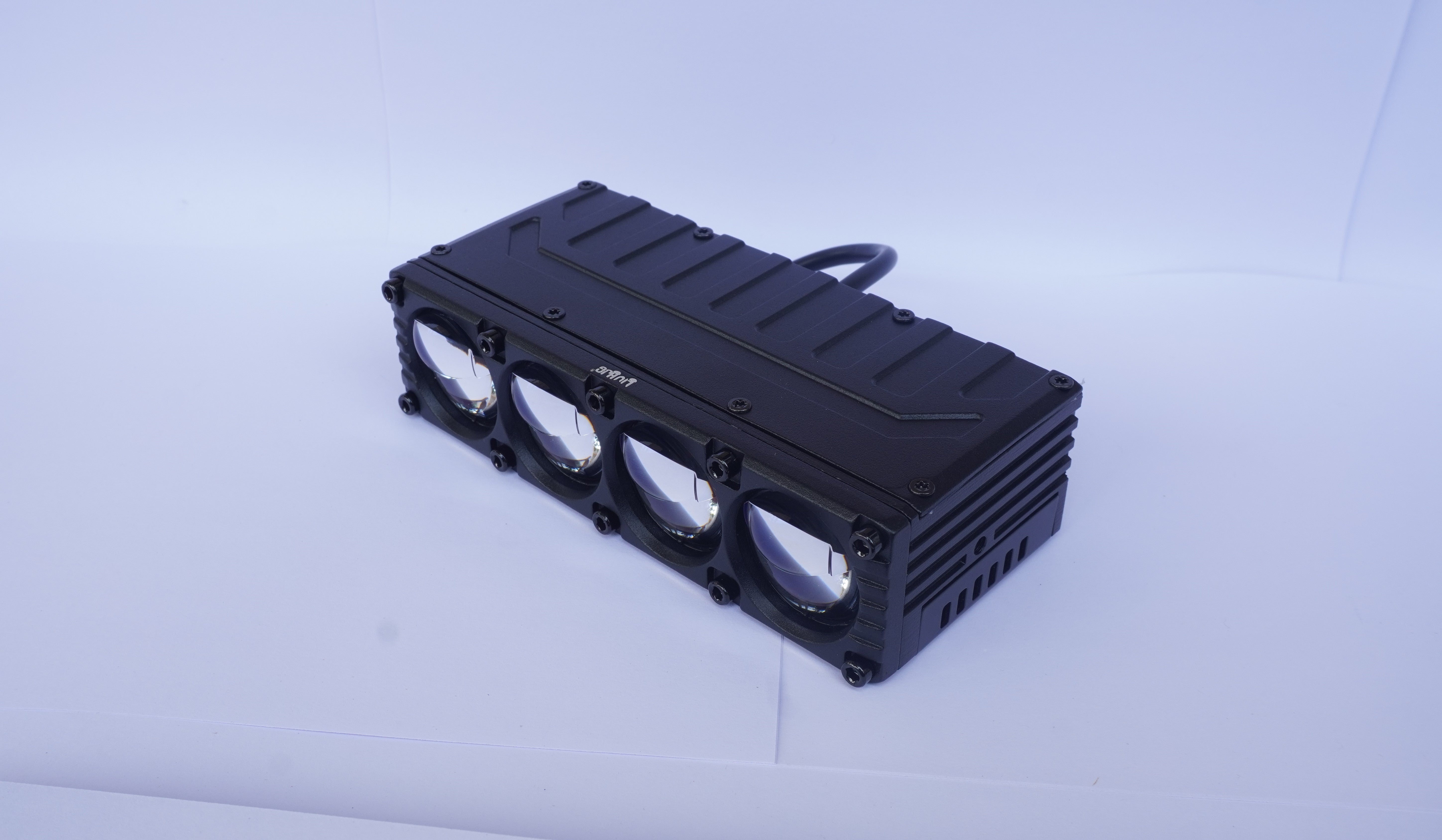 ジビエ　フォグライト　24V GENUINE HJG Blaze 4 Projector Auxiliary Lights 320W | Laser Spot +
