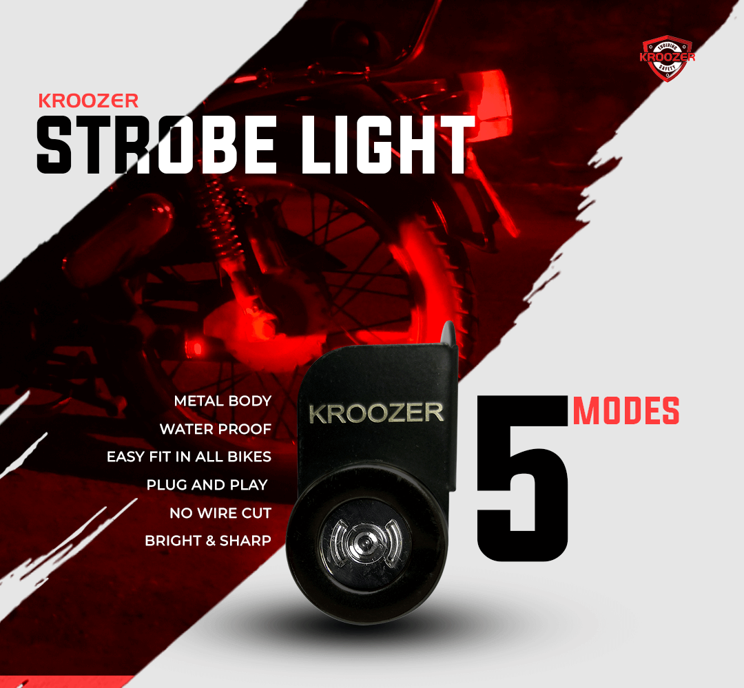 KROOZER Strobe Lights (With Waterproof Unit)
