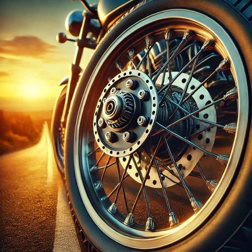 Why Spoke wheels act like a suspension, Spoke wheels vs alloy wheels.