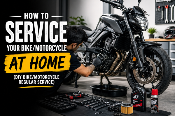 How To Service Your Bike/Motorcycle At Home (DIY Bike/Motorcycle Regular Service)