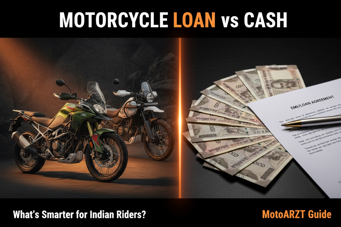 Motorcycle Loan vs Cash - What's Smarter for Indian Riders? | MotoARZT Guide