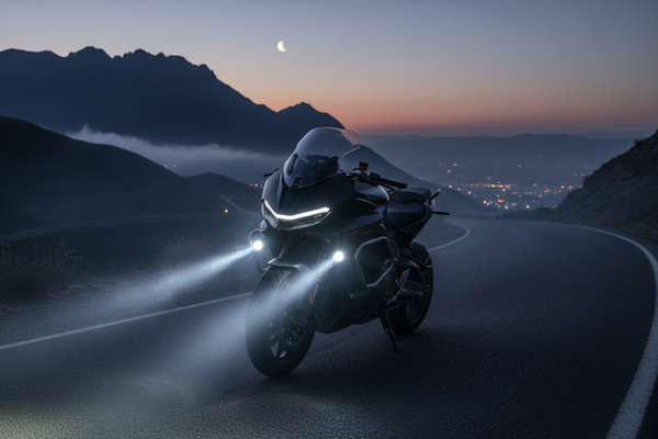 LED vs. Halogen Auxiliary Lights: The Ultimate Guide for Motorcycle Riders