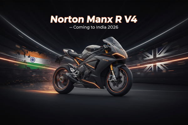 Norton Manx R V4 superbike patented in India — 2026 launch price and lineup | MotoARZT