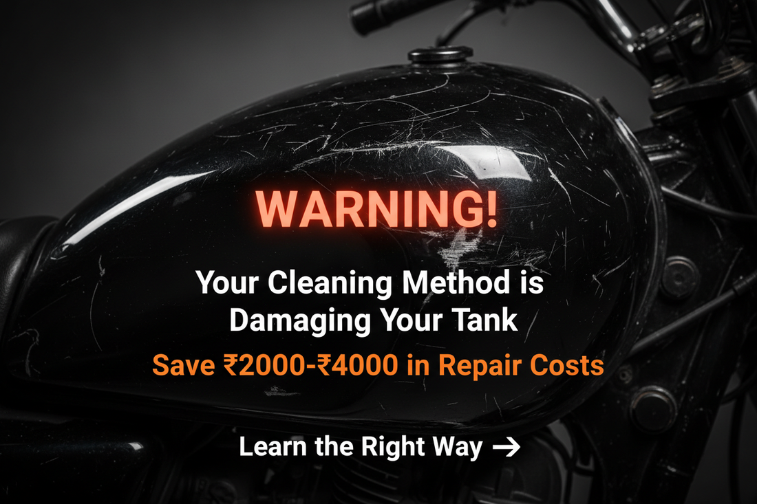 How to Remove Scratches and Swirl Marks from a Motorcycle Tank (Complete Repair Guide)