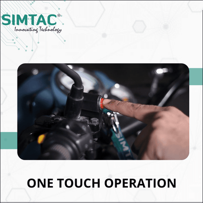 Simtac BNF-WS6 one touch control switch for motorcycle hazard flasher |  MotoARZT