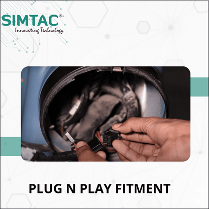 SIMTAC hazard flasher V2.0 wiring harness connector for Royal Enfield Hunter 350 plug and play fitment | MotoARZT