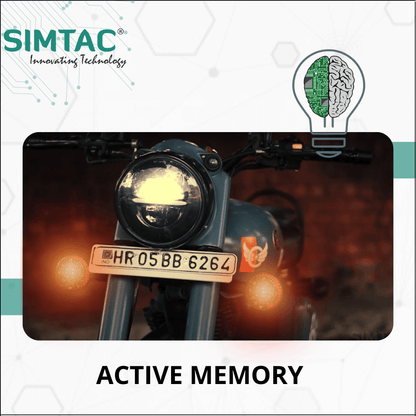 SIMTAC Smart Hazard Flasher V2.0 active memory feature – Royal Enfield Hunter 350 front indicators flashing simultaneously