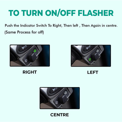 How to Turn ON/OFF Hazard Mode on Suzuki Burgman Street Using Indicator Switch | MotoARZT