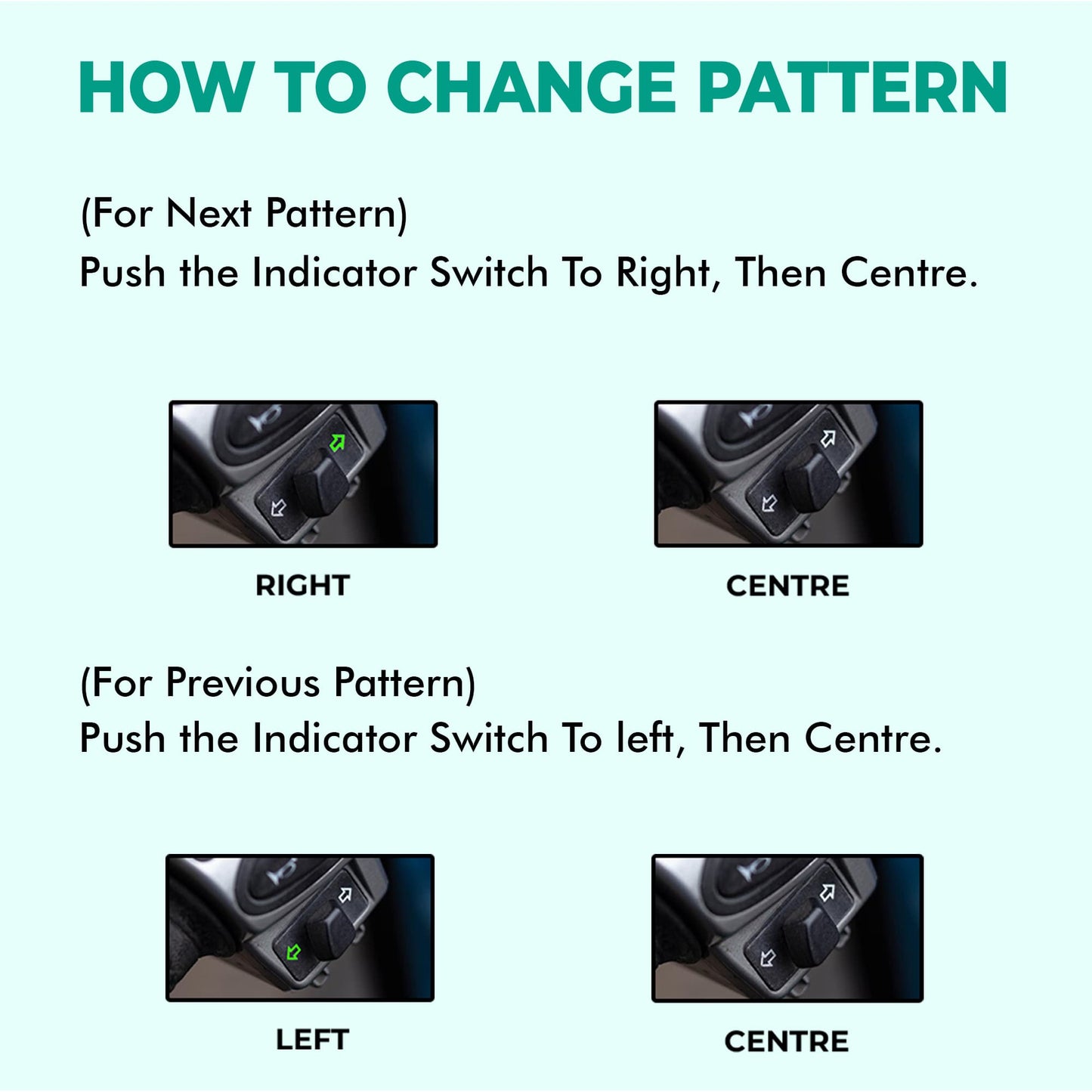 Simtac Flasher – How to Change Flash Pattern Using Indicator Switch | MotoARZT