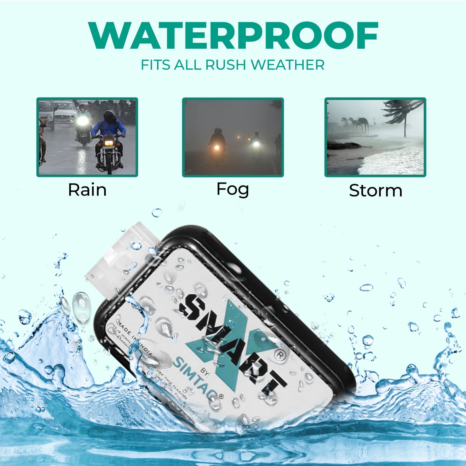 Simtac BGM-SL6 Control Unit – Water Resistant Industrial Grade Design | MotoARZT