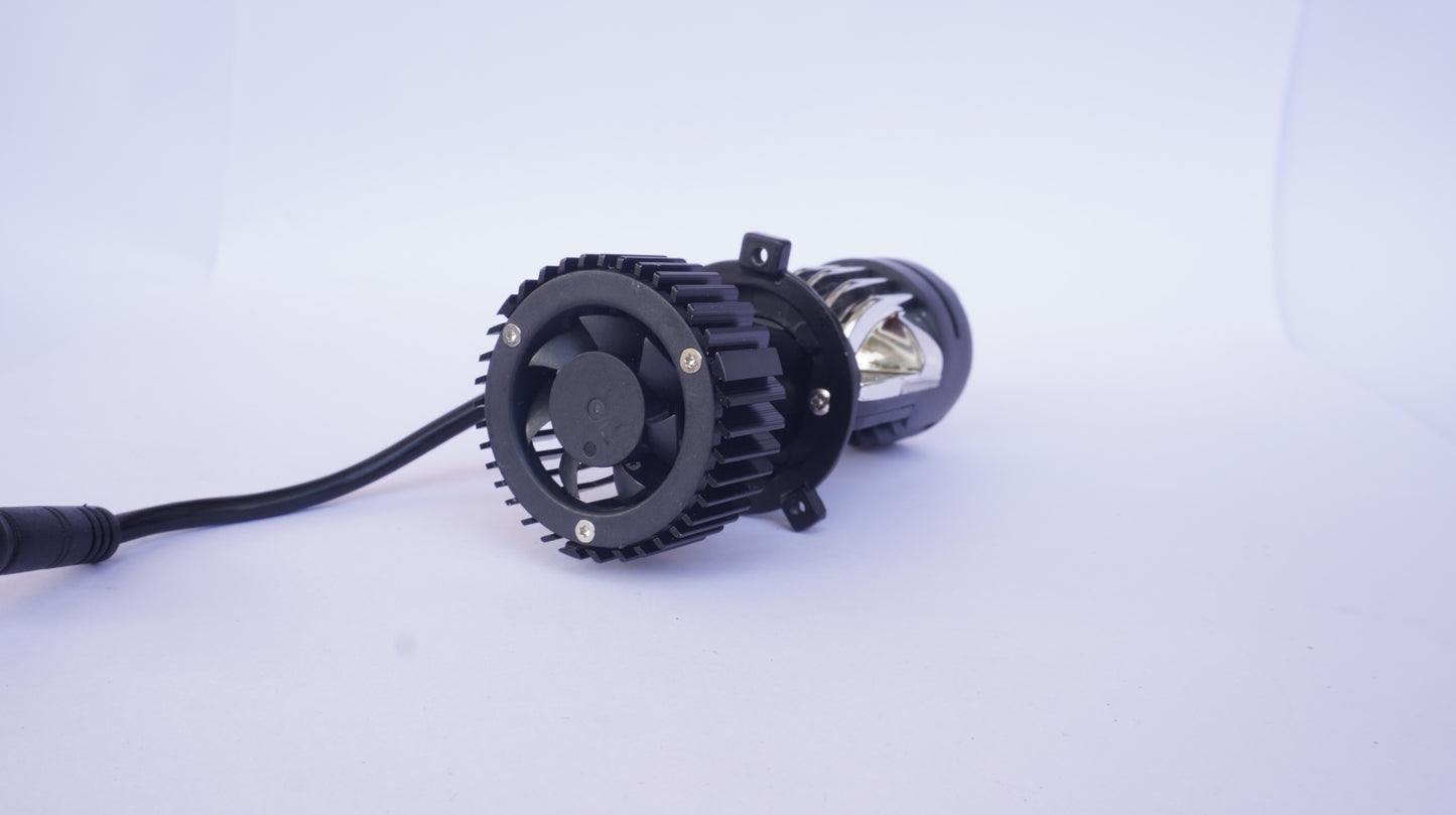 Genuine LIU HJG Super Bright LED Headlight Bulb H4 | 4000–5500 Lumens | AC/DC 12V–80V | High & Low Beam LED Bulb for Cars, Bikes & Scooters