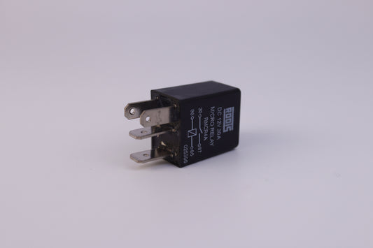 Relay on a white background