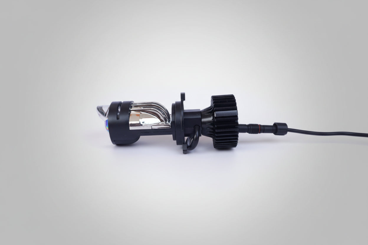 Genuine LIU HJG Super Bright LED Headlight Bulb H4 | 4000–5500 Lumens | AC/DC 12V–80V | High & Low Beam LED Bulb for Cars, Bikes & Scooters