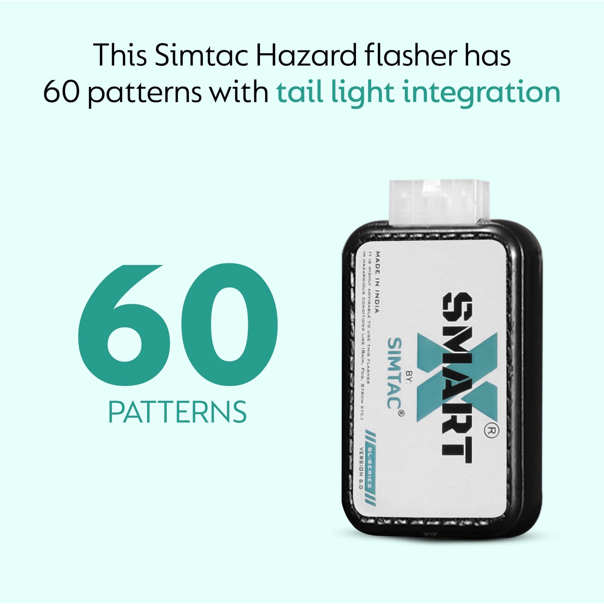 Hero Xtreme 125 Hazard Light Controller – Simtac Smart-X 60 Flash Modes | MotoARZT
