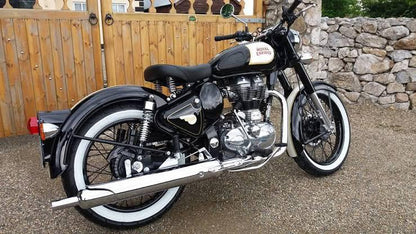 “Set of 4 Premium White Wall Tyre / Tire Inserts for cars and motorcycles, Portawall / Port-A-Wall, Tyre Trims, universal fit 8–19 inch, classic wheel styling”