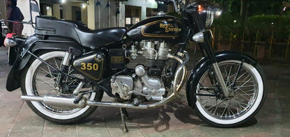 Set of 4 premium Tyre Side White Wall Inserts for cars and motorcycles, universal fit 8–19 inch, vintage classic wheel styling, durable and easy to install