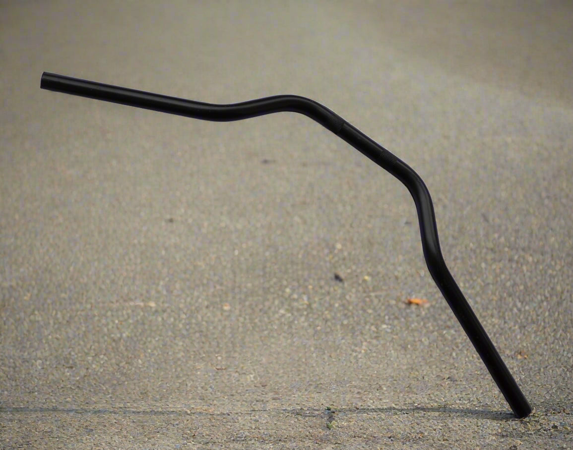 Jawa Perak motorcycle handlebar on a white background