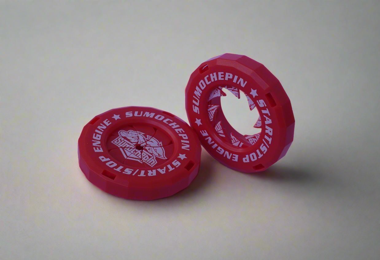 Key hole ignition button cover