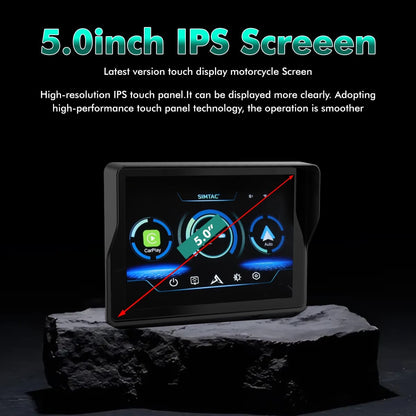 SIMTAC M2 screen with 5.0-inch IPS display with high performance touch panel | MotoARZT