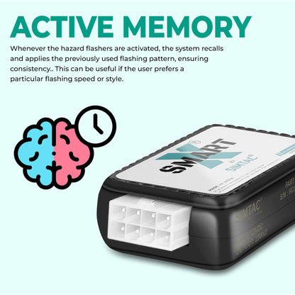 Simtac SMART-X NTORQ-SL6 memory function and tail light integration feature for TVS NTORQ