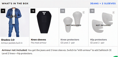 Shadow 2.0 Riding Jeans Without Armour | MotoARZT