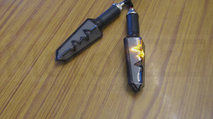 Heartbeat Design Turn Signal LED Indicators