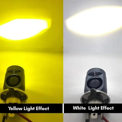 LIU HJG H4 LED Projector Headlight Bulb | 30W–50W Hi/Low Beam | 3000–5000 Lumens | AC/DC 12V–36V | Universal for Bikes